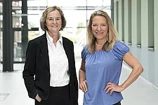 Karin Lochte und Antje Boetius (Foto: Alfred-Wegener-Institut / Kerstin Rolfes) 