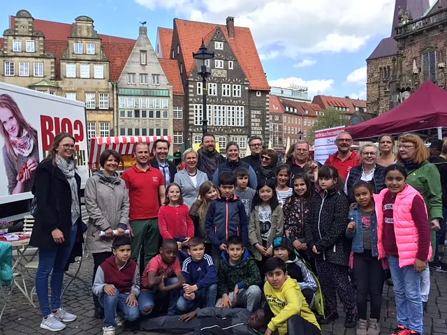 Alle, die mitgemacht haben: Die Senatorin für Wissenschaft, Gesundheit und Verbraucherschutz, Verbraucherzentrale Bremen e.V., Bremer Tafel e.V., die Bremer Suppenengel e.V., Bremischer Landwirtschaftsverband e.V., Slow Food Bremen, Naturkostkontor Bremen, Schülerinnen und Schüler der Grundschule an der Paul-Singer-Straße