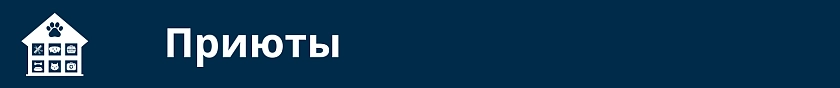 Приюты