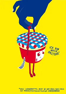 Plakat zum Aktionstag für mehr Wertschätzung von Lebensmitteln.