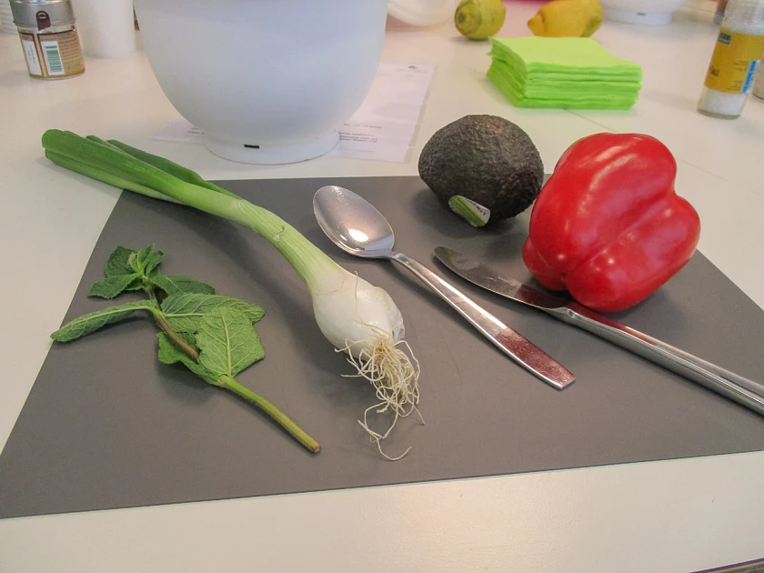 Gesundheit am Arbeitsplatz mit gesundem Essen