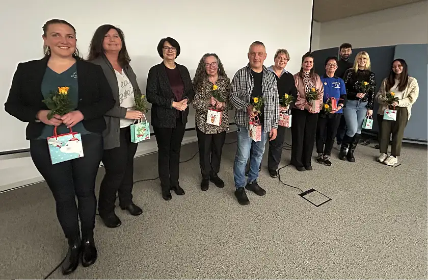 Das Engagement aller Bewerber:innen wurde während der Preisverleihung gewürdigt