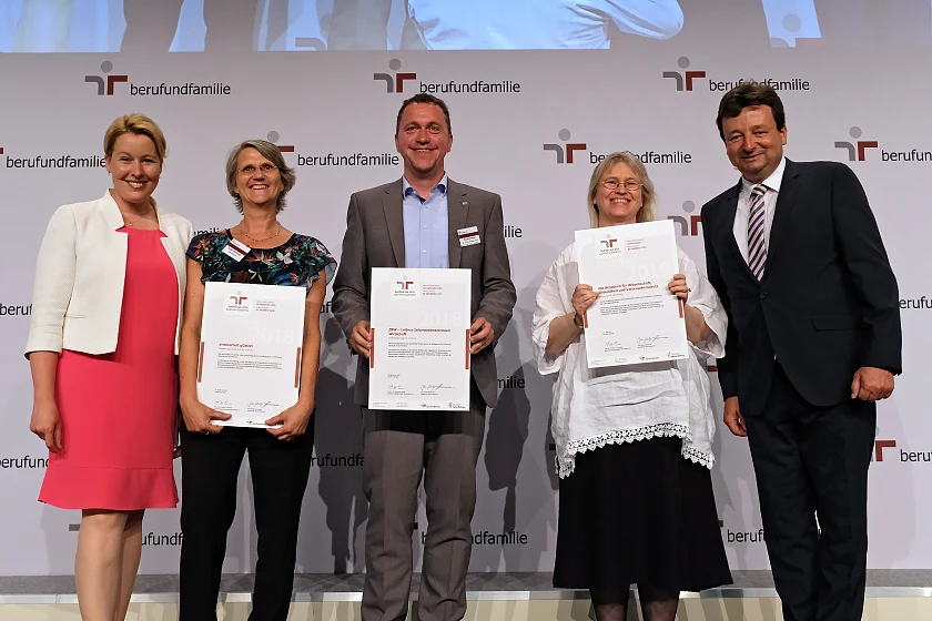 Offizielle Zertifikatsverleihung Audit