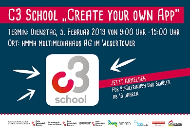 Teaser C3 School "Create your own App"