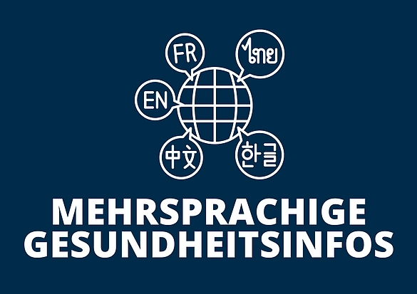 Mehrsprachige Gesundheitsinfos