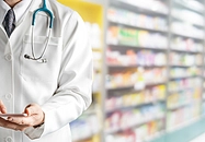 Es ist eine Apotheke zu sehen.