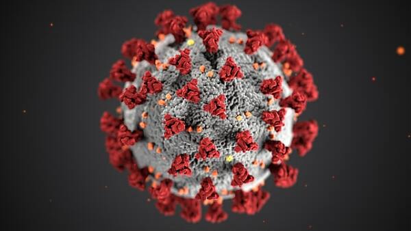 Abbildung eines Coronavirus