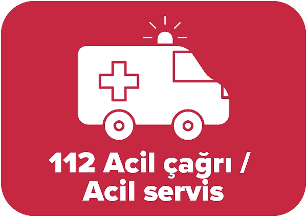 112 Acil çağrı / Acil servis